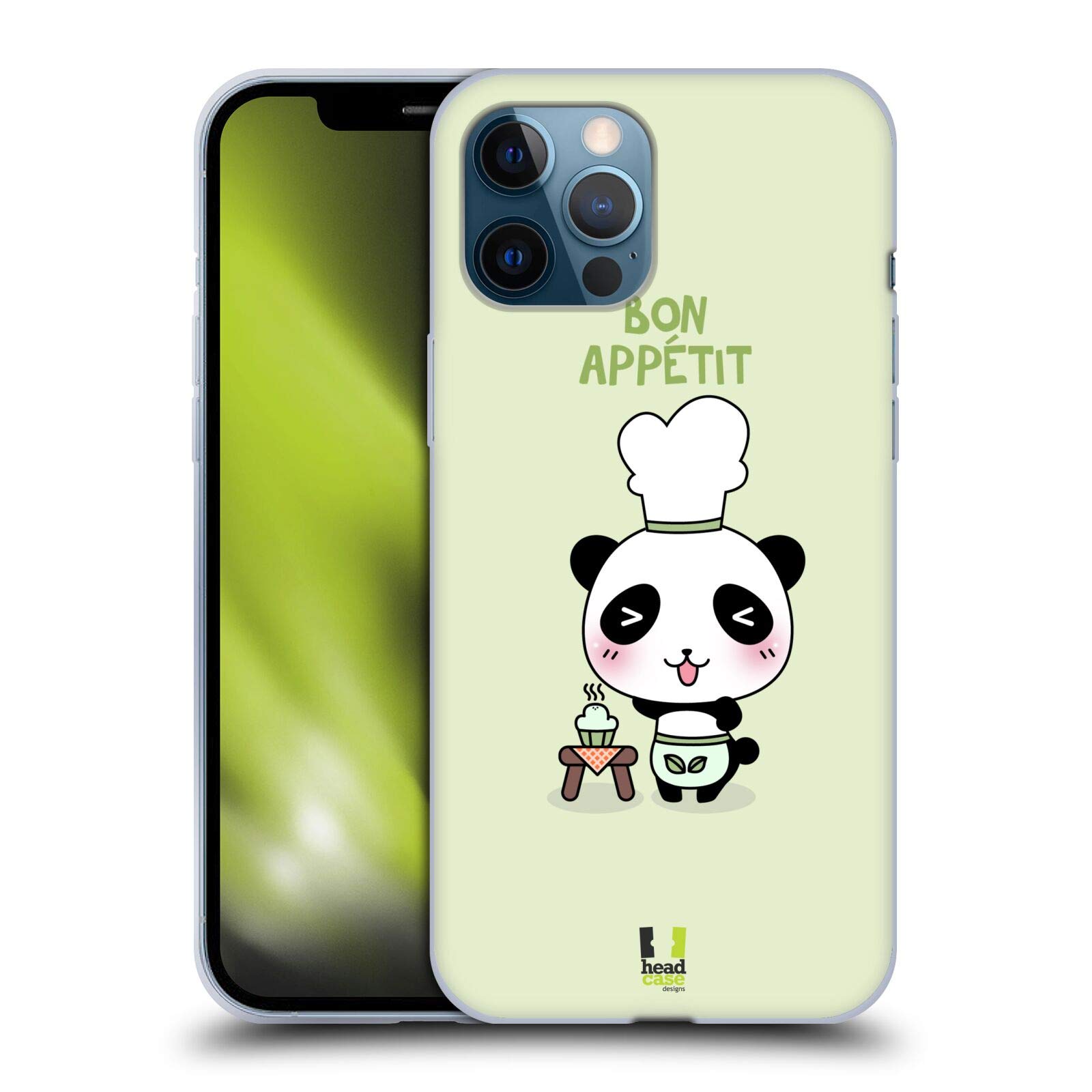 Head Case Designs Chef Kawaii Panda Series 2 Soft Gel Case Compatible with Apple iPhone 12 Pro Max