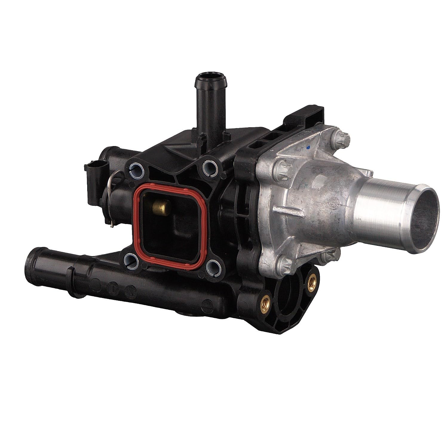 febi bilstein 49190 Thermostat mit Gehäuse, Dichtung und Temperaturschalter, 1 Stück