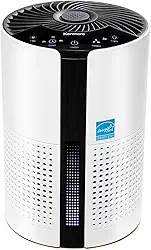 Kenmore Purificadores de ar PM1010 para quarto de até 348 m² com filtro HEPA verdadeiro H13, trava para crianças, modo de suspensão para quartos pequenos