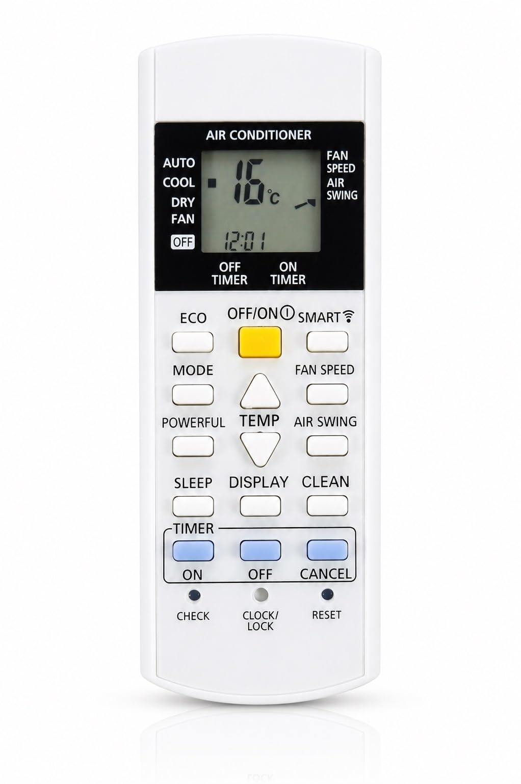 RE 29K Compatible for panasonic AC Remote Original for Split and Window 1 | 1.5 | 2 Ton Air Conditioner (Match Buttons with Old Remote Before Placing Order)-image-3