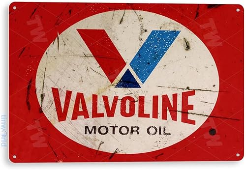Tinworld Letrero de estaño Decoración de aceite de motor Arte de pared Gas Garage Shop Bar A669