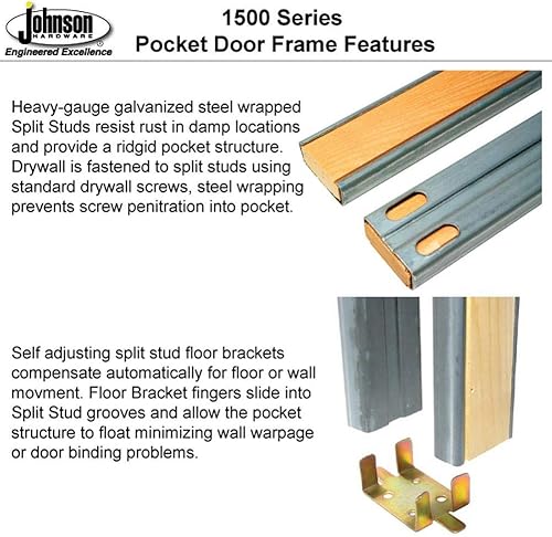 Miniatura 6 de Panel de puerta de bolsillo  Quadro 4115 seda blanca  Kit de rieles de riel hardware  interior de madera maciza despensa cocina dormitorio armario