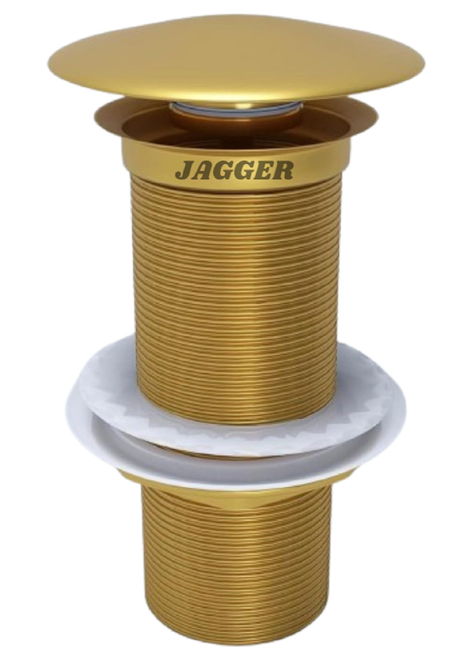 JAGGER JAG133 Brass Stainless Steel Wash Basin Waste Popup Sink Coupling with Full Thread Glossy Finish Corrosion Resistant for Home/Office/Bathroom ([ 5" INCH ] Gold, 1) (B0CXJF3PJ5) Amazon Price History, Amazon Price Tracker