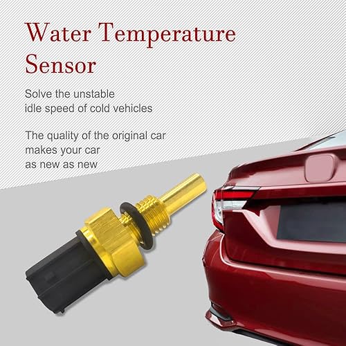 Miniatura 7 de Sensor de temperatura del refrigerante de agua del motor, 158-0811 37870-PNA-003 37870-PLC-004 Sensor de temperatura del agua compatible con Honda