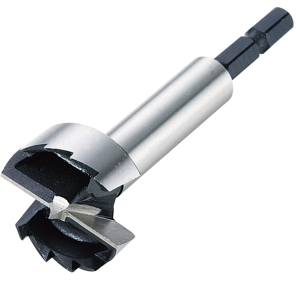 Niigata Seiki SK Fosner Bit, φ1.3 inches (32 mm), FB-32, 0.25 inches (6.35 mm) Shaft