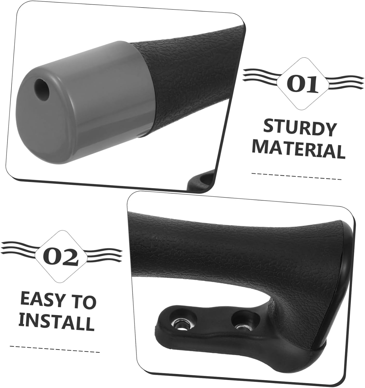 Zerodeko Steam Iron Replacement Handle Garment Steamer Grip for Easy Ironing Compatible with Boiler Steam Irons Comfortable Design for Reliable Performance