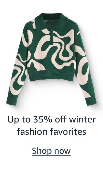 Up to 35% off winter fashion favorites
