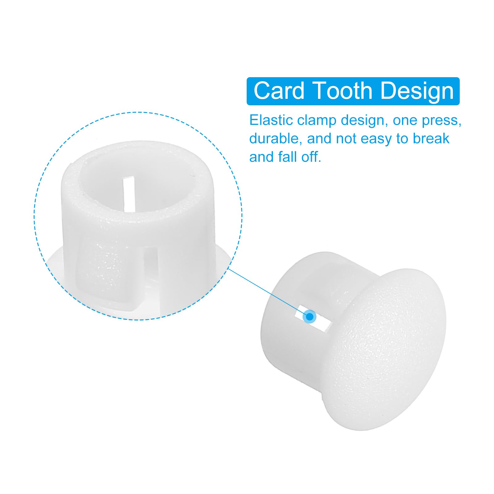 Tappi Copri Foro A Pressione In Plastica Bianchi 10 Mm 20 Pz | OBI - Foto 4