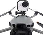 Porte-photos Drone Action pour DJI Mini 5 Pro, Bracket d'extension supérieur Gimbal Drone avec adaptateur de montage à trépied à vis 1/4 pour Mini 5 Pro Accessoires