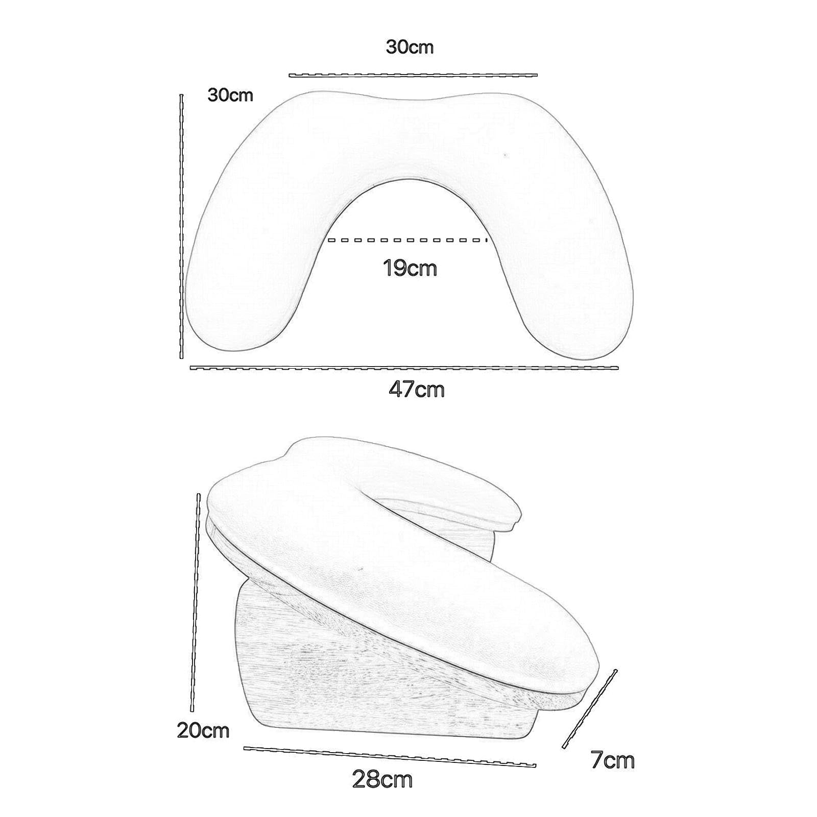 Reposabrazos para Manicura, Reposamanos para Uñas, Soporte para Uñas, Almohada Portátil para Manicura, Almohada para Uñas para Uso en Interiores Y Tie, gris