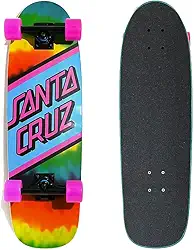 Tie Dye Rainbow Street Skate Cruiser por SANTA CRUZ