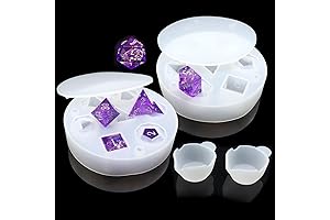 2-Pack D20 Resin Dice Molds