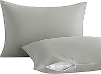 Vista 17 de NTBAY Paquete de 2 almohadas para niños pequeños con fundas de almohada, alternativa al plumón de algodón suave de 13 x 18 pulgadas, almohada