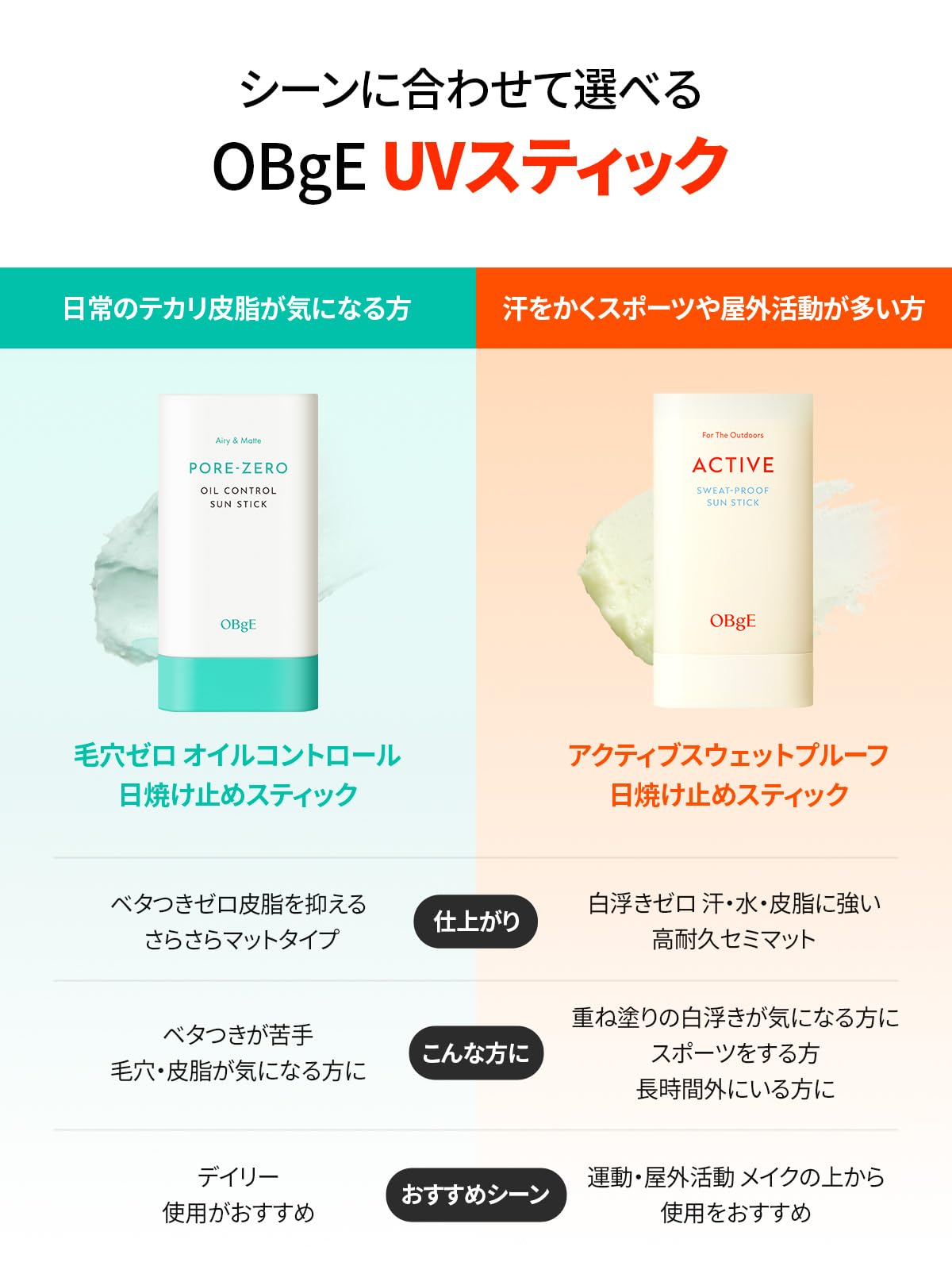 Amazon.co.jp: オブジェ (OBgE) 毛穴ゼロオイルコントロール日焼け止め