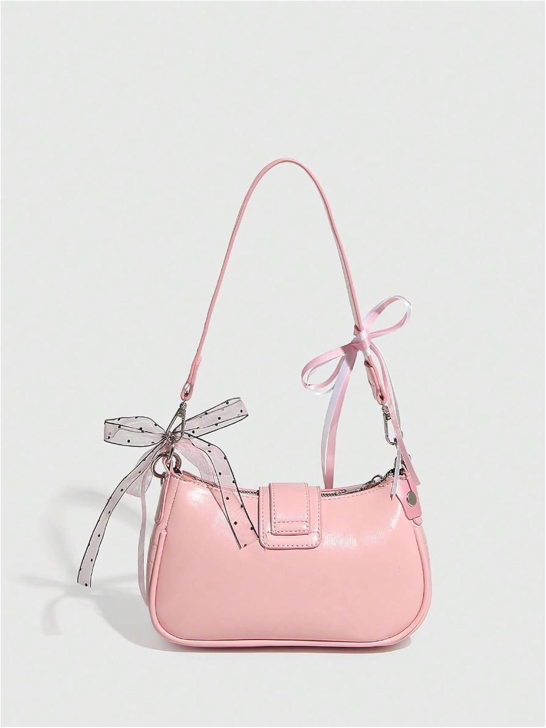 Verdusa Women's Y2k Star Embroidery Shoulder Bag Mini Chain Hobo Handbag Purses