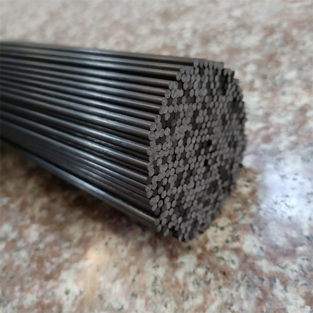 10 szt. Pręty z włókna węglowego 100 mm do samolotu zdalnie sterowanego DIY | 7x100mm