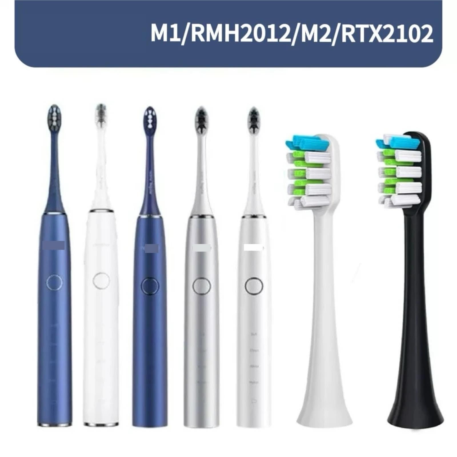 Testine for spazzolino for M1 RMH2012, compatibili con Realme