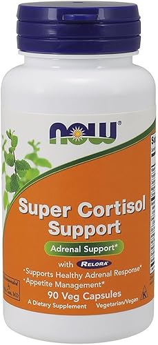 Now Foods Soporte para el estrés suprarrenal con Relora 90 unidades