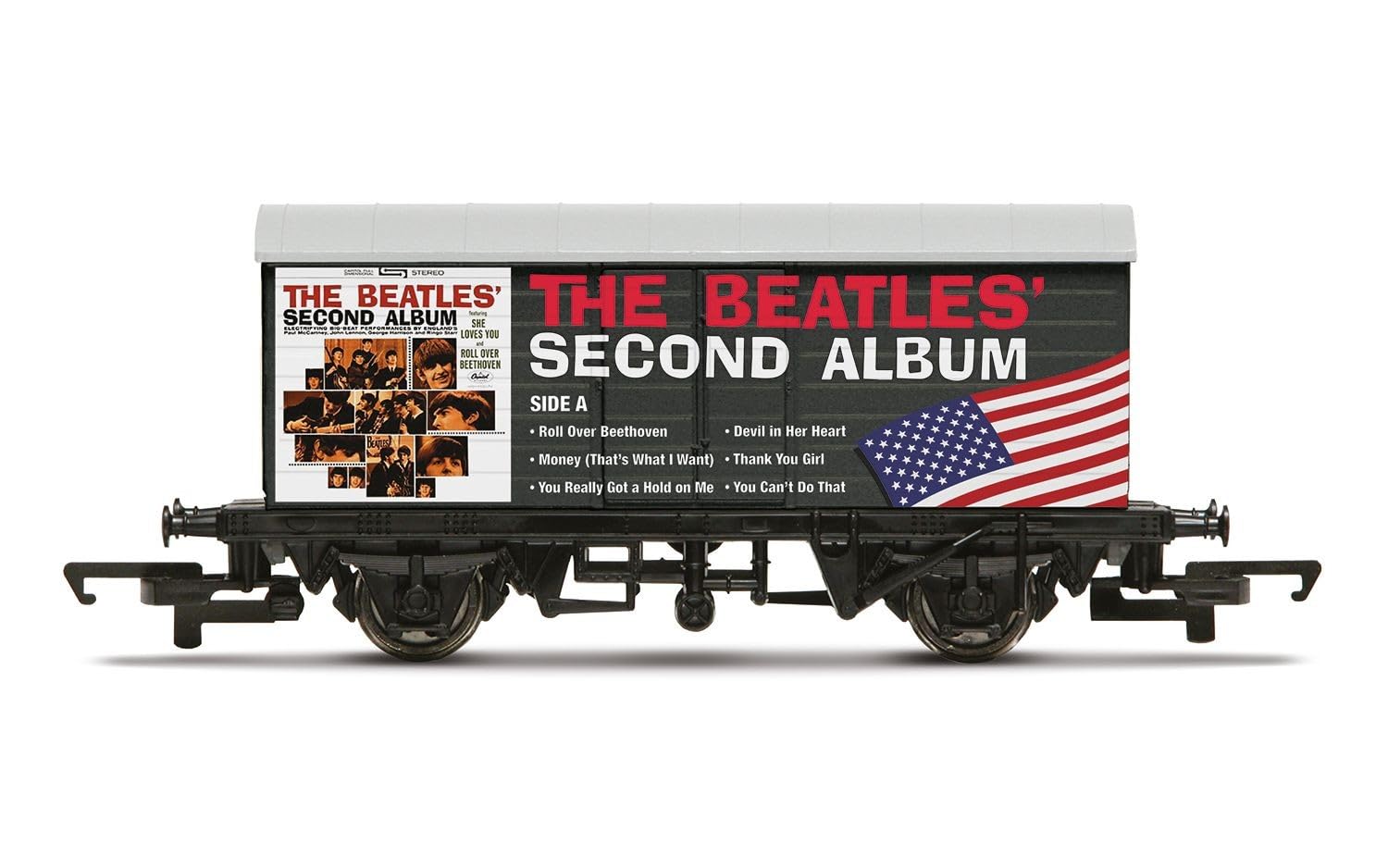Wagon Hornby R60301 The Beatles Second Album 'with The Beatles' USA Album Covers