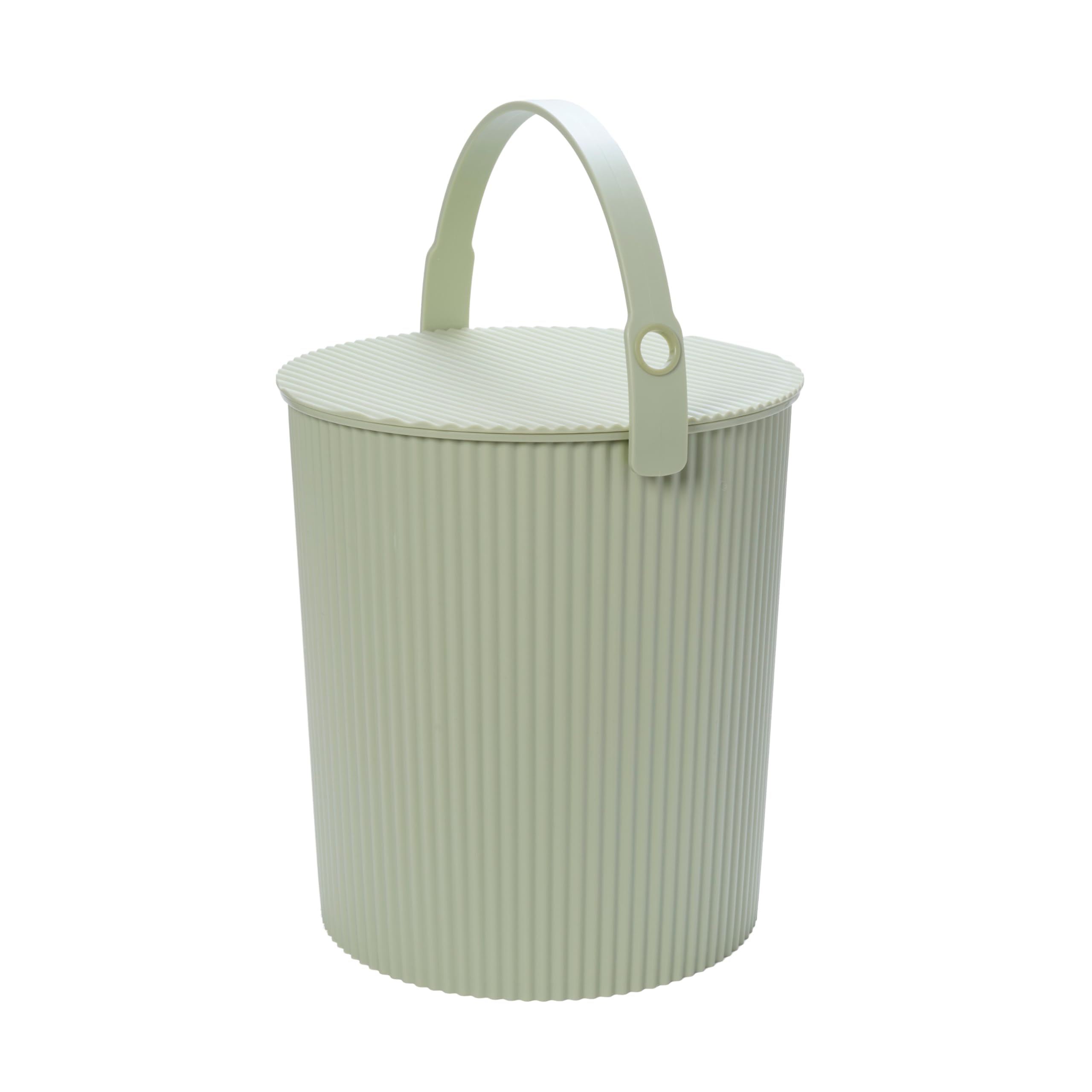 Heavy Duty Bucket - 2.6 Gallon with Lid & Handle -12