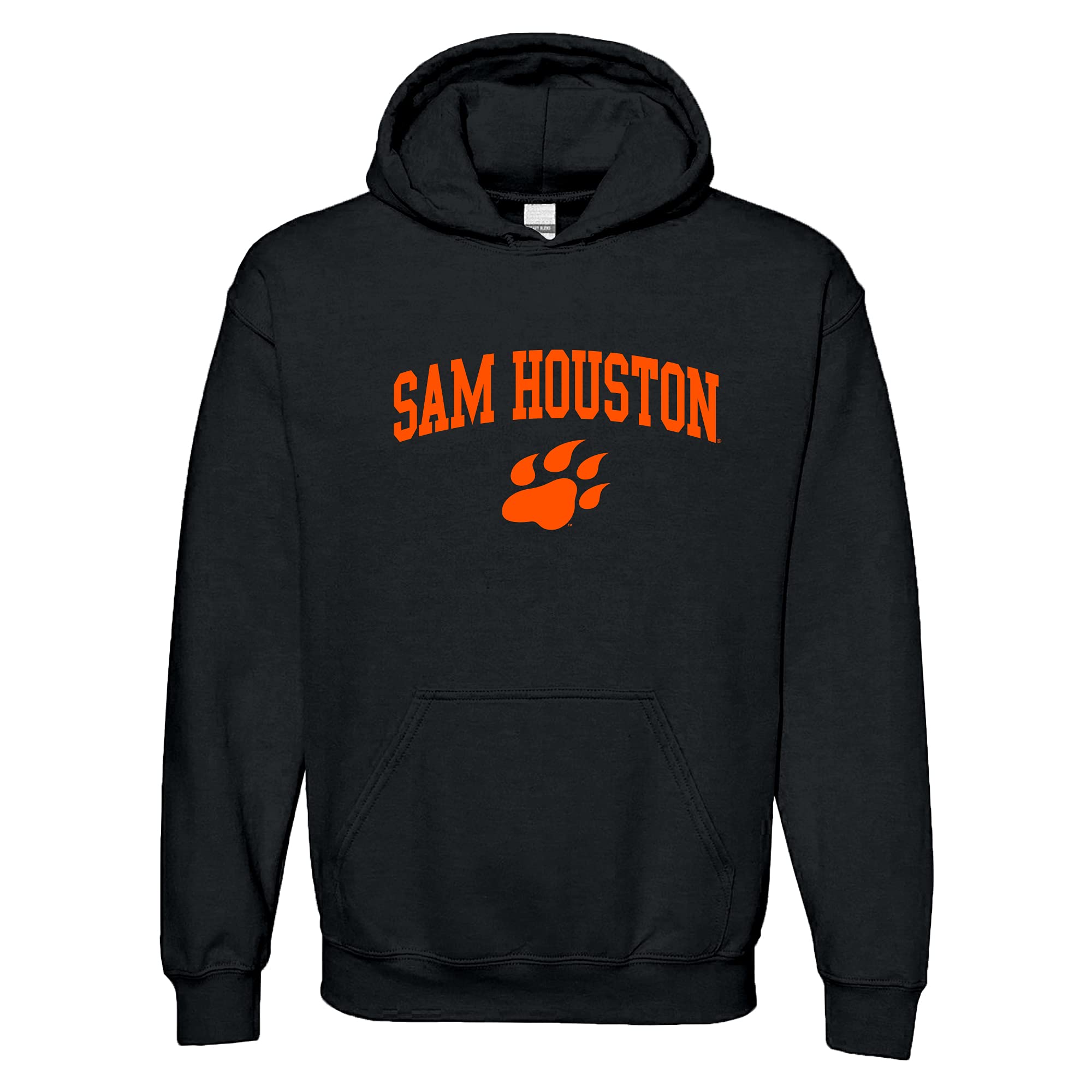 UGP Campus Apparel NCAA Officially licensed College - University Team Color Arch Logo Hoodie, Sam Houston Bearkats Black, XL โ image 1