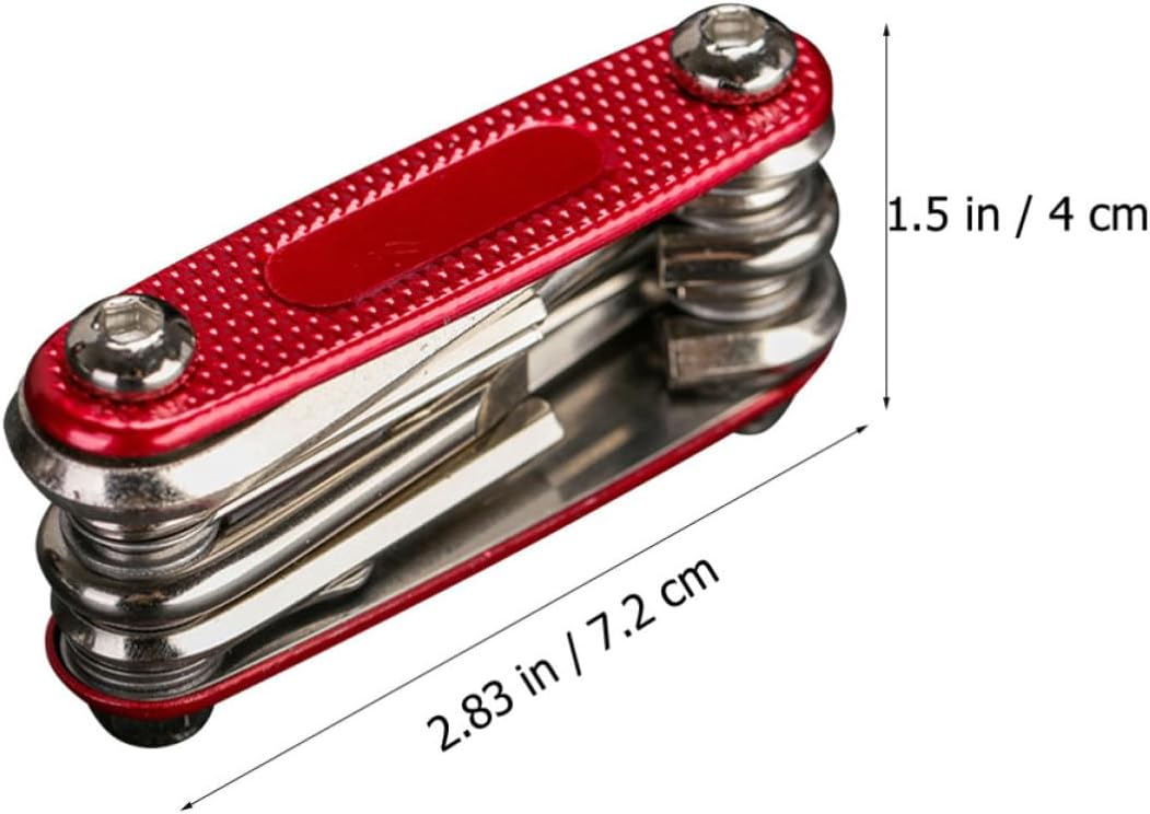 CHILDWEET Multi-function Bike Repair Tool with Sturdy Aluminum 45 and Steel Construction, Versatile and Practical Design for Outdoor Cycling Maintenance at Home or Factory, for Riders