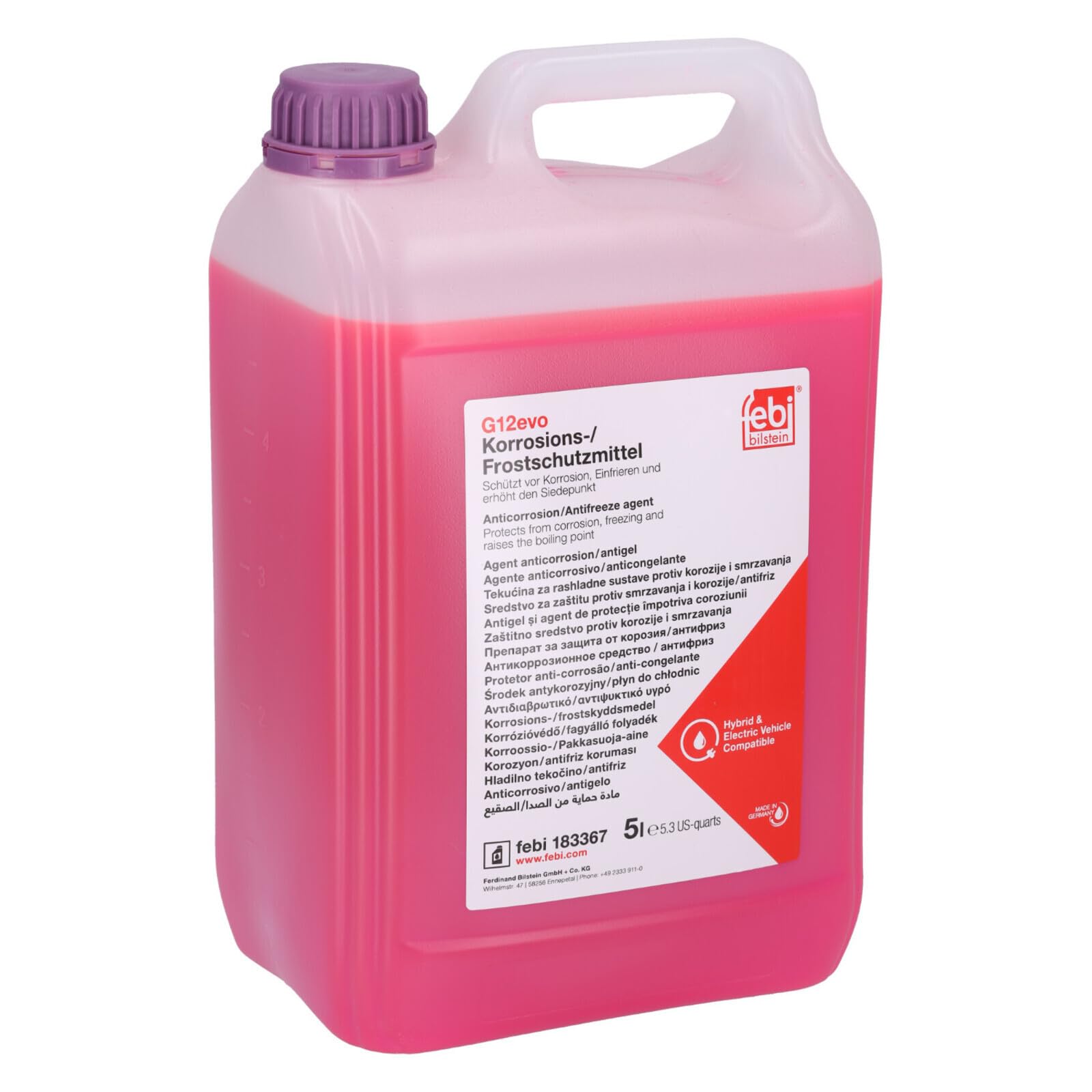 FEBI BILSTEIN 183367 Anticongelante 5L violeta