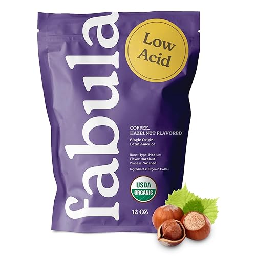 Vista 38 de Fabula Café French Press recién molido, orgánico, bajo en ácido, origen único, sin OMG, sin moho, 12 onzas