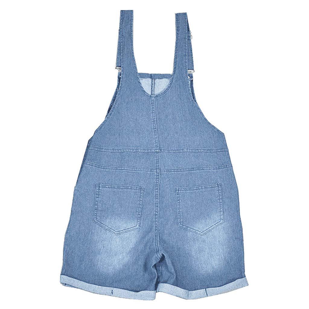 Salopette da donna in jeans 90 pezzi – Salopette in jeans da donna con fiori, tuta corta estiva estiva da ragazza, pantaloni corti da donna, pantaloni estivi leggeri, gamba larga, pantaloncini da