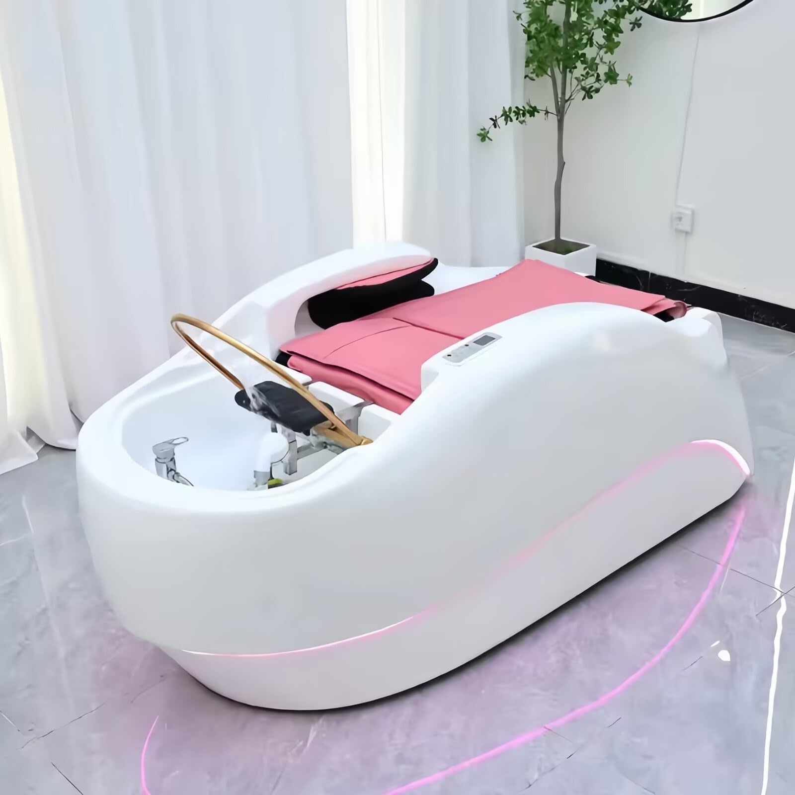 Head SPA łóżko z masażem szamponem do mycia włosów