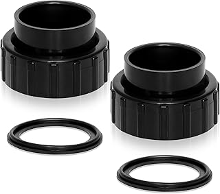 AOIT Replacement SPX3200UNKIT Union Connector Kit Compatible with Hayward Universal H-Series Pool Heater - Parts Compatible with EcoStar, Tristar, Northstar Pool Pumps, SwimClear Pool Filter, 2 Pack