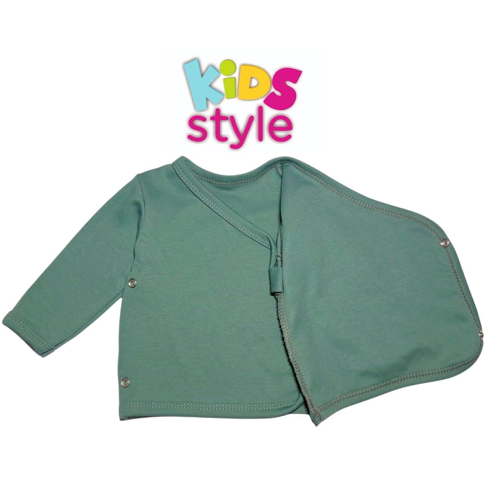 Baby Mädchen Wickelshirts Baumwolle Flügelhemden Wickelhemd - 5