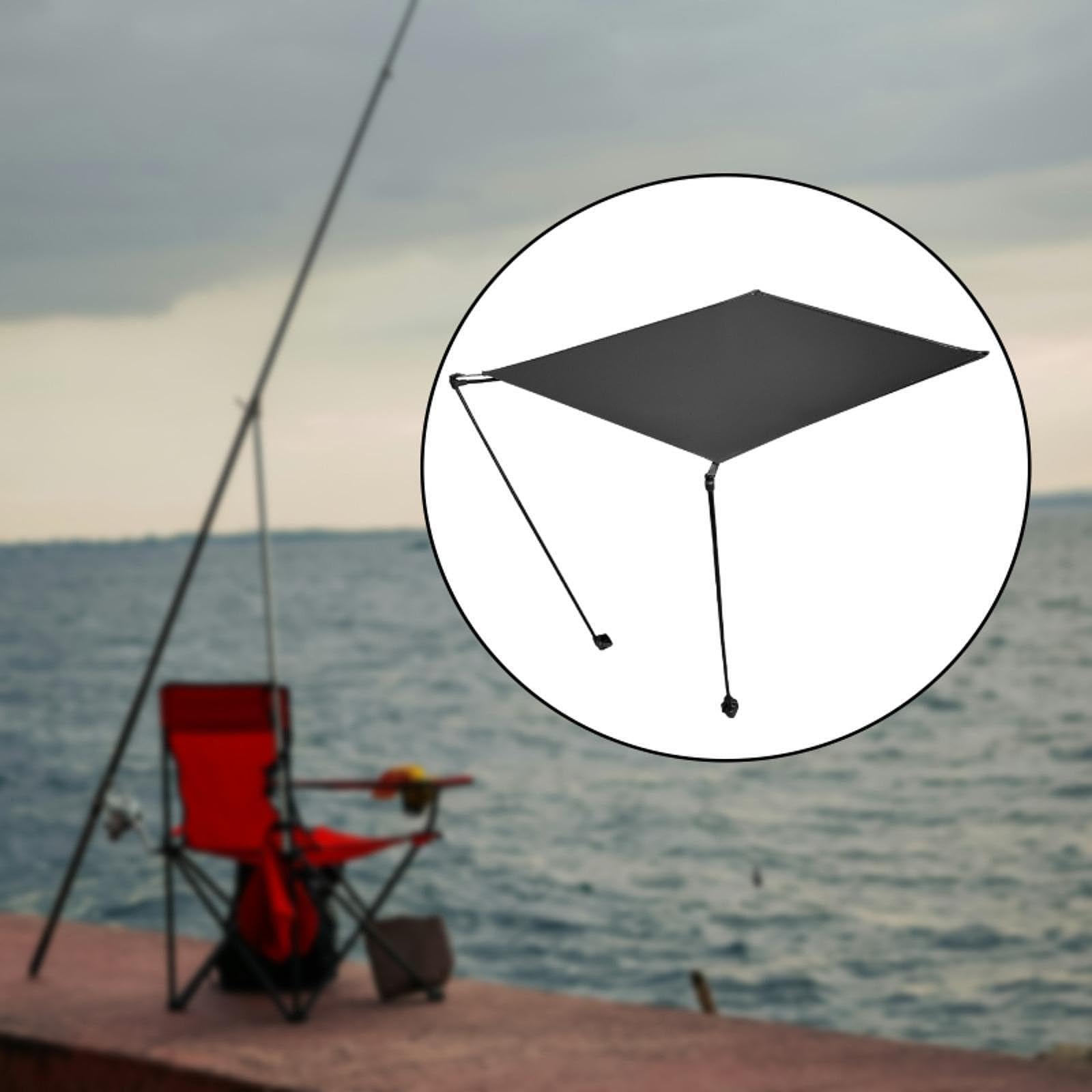 CALANDIS™ Chair Sunshade Folding Chair Sunshade for Outdoor Picnic Backpacking Balck | Furniture | & Hiking | Outdoor Sports-image-44