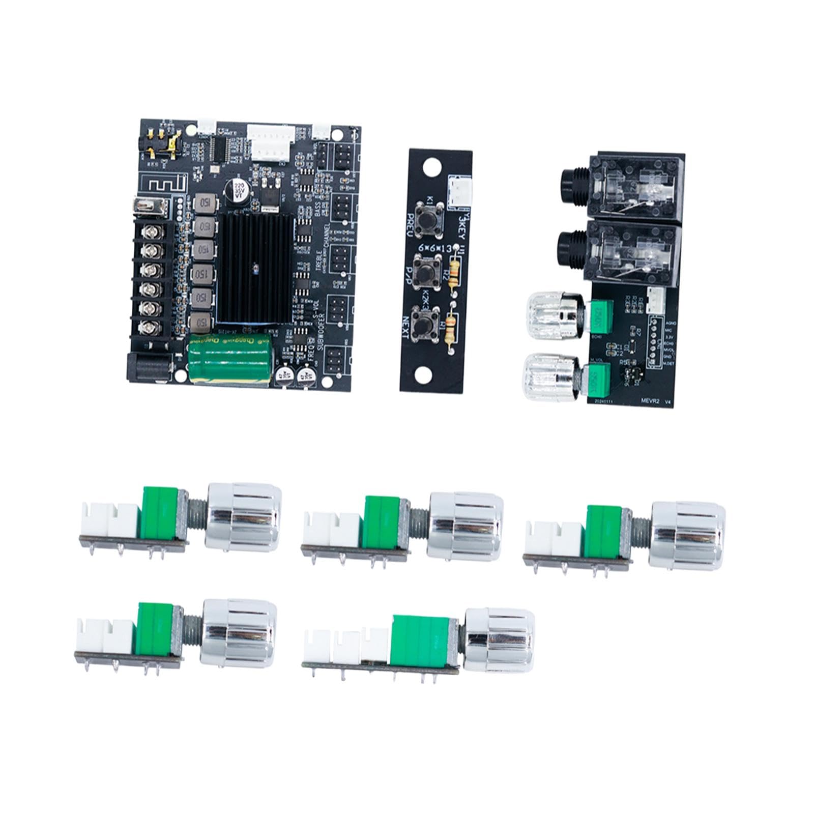 Carte D'amplificateur de Haut-Parleur Haute Performance Zk-mt21S, Anti-hurlement, 2.1 Canaux