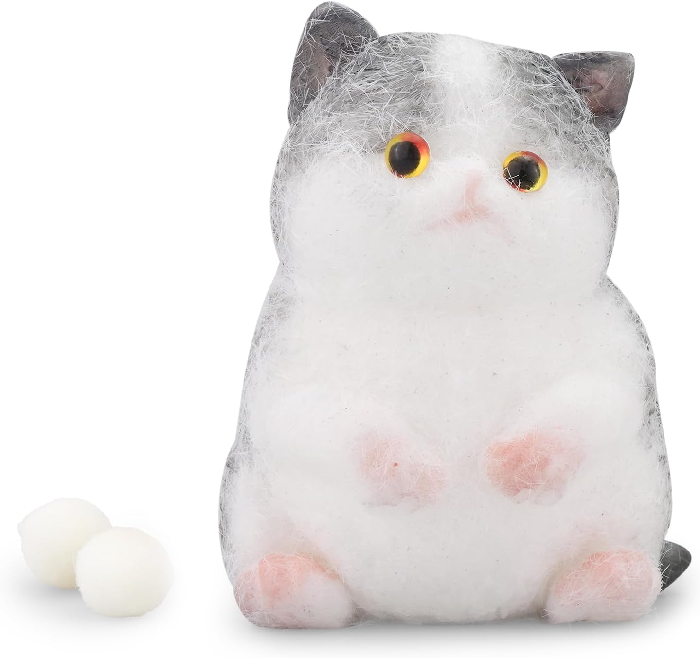 Taba Squishy Toys,Valentines Cat Paw Cute Kawaii Squeeze Toys ,Sticky Squishy Fidget Toys Silicone Squeeze Toy for Stress Relief,Cute Soft Toys,Best Valentines Gift for Anniversary