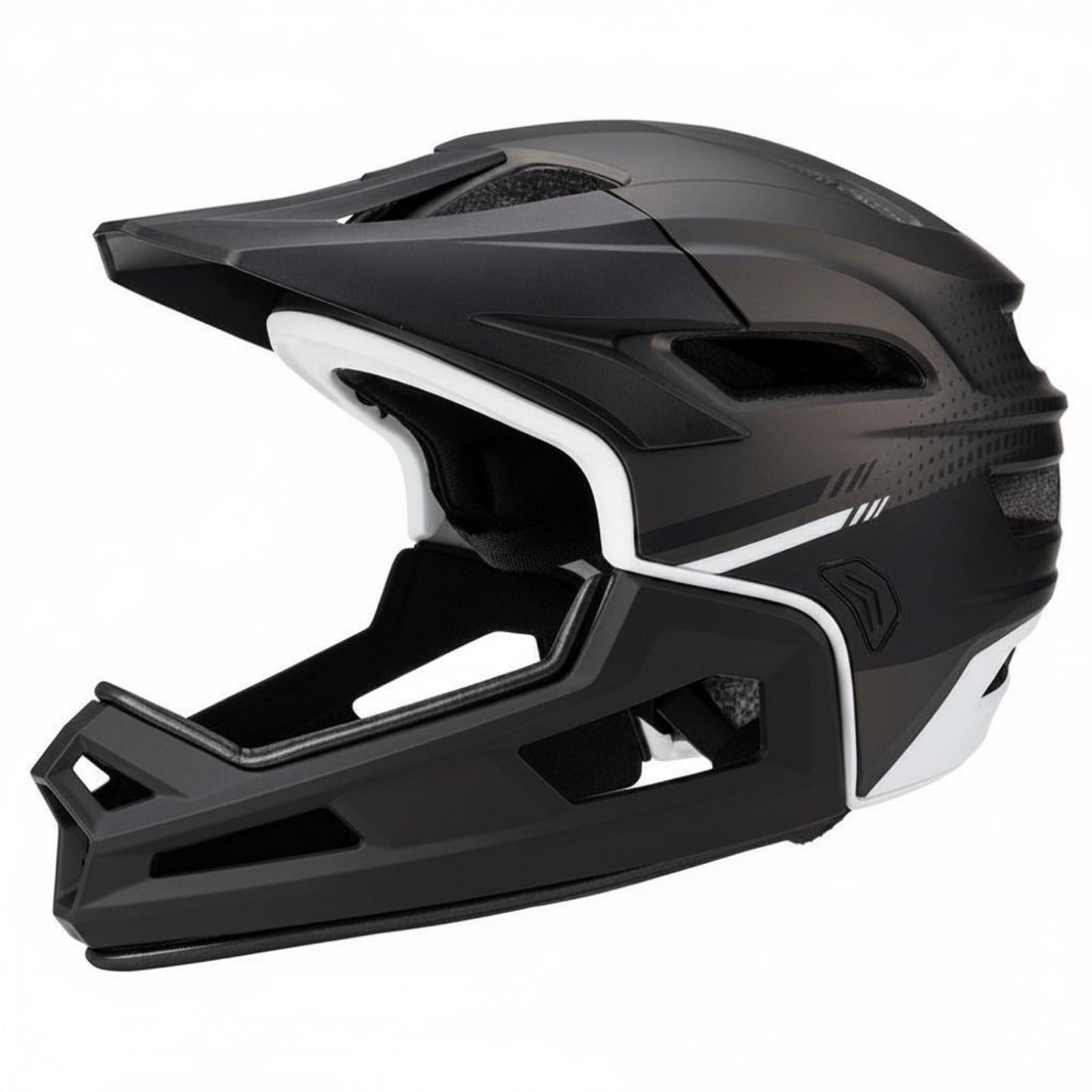 Breathable Convertible Cycling Helmet Ventilated Full Face Bike Helmet Lightweight Head Protection for Adults, Teenagers, Outdoor Sports, Titanium Black-image-47