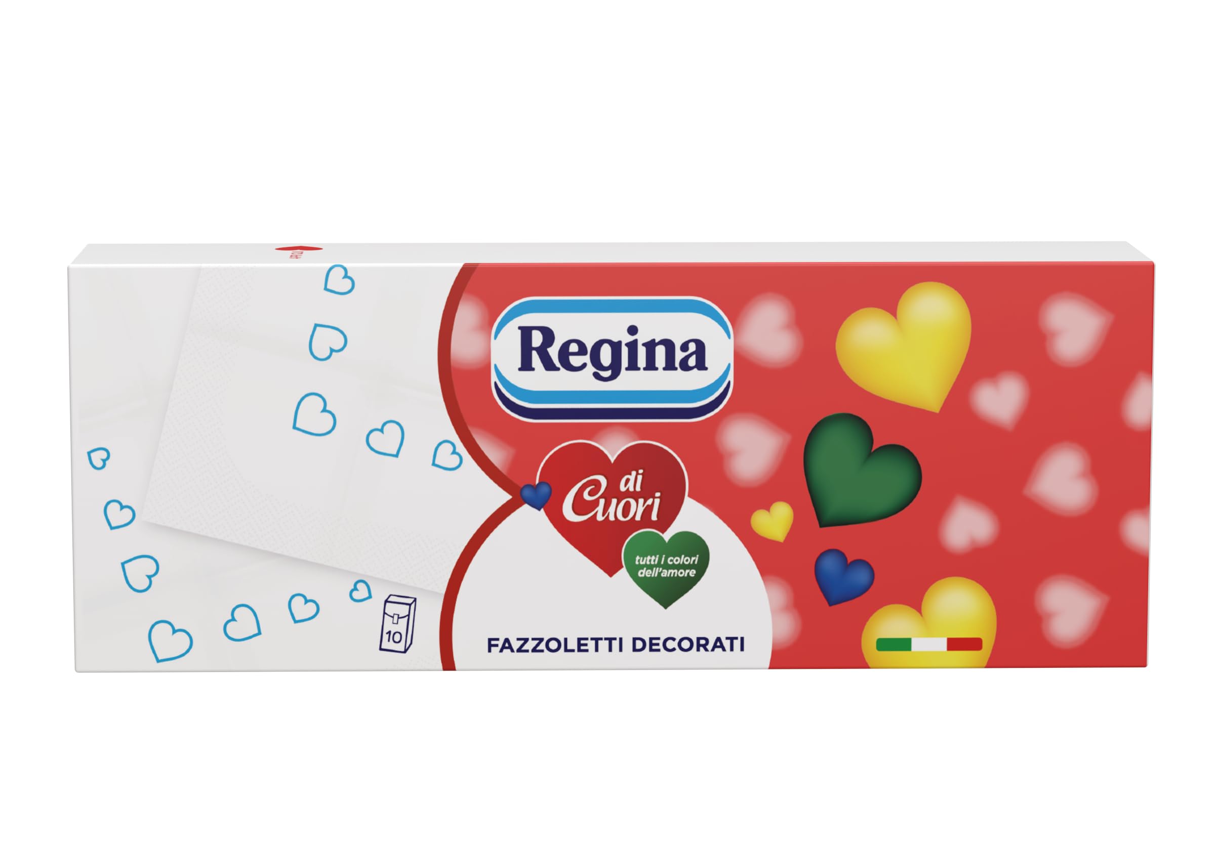 Pañuelos reina de corazones - pack de 16 paquetes