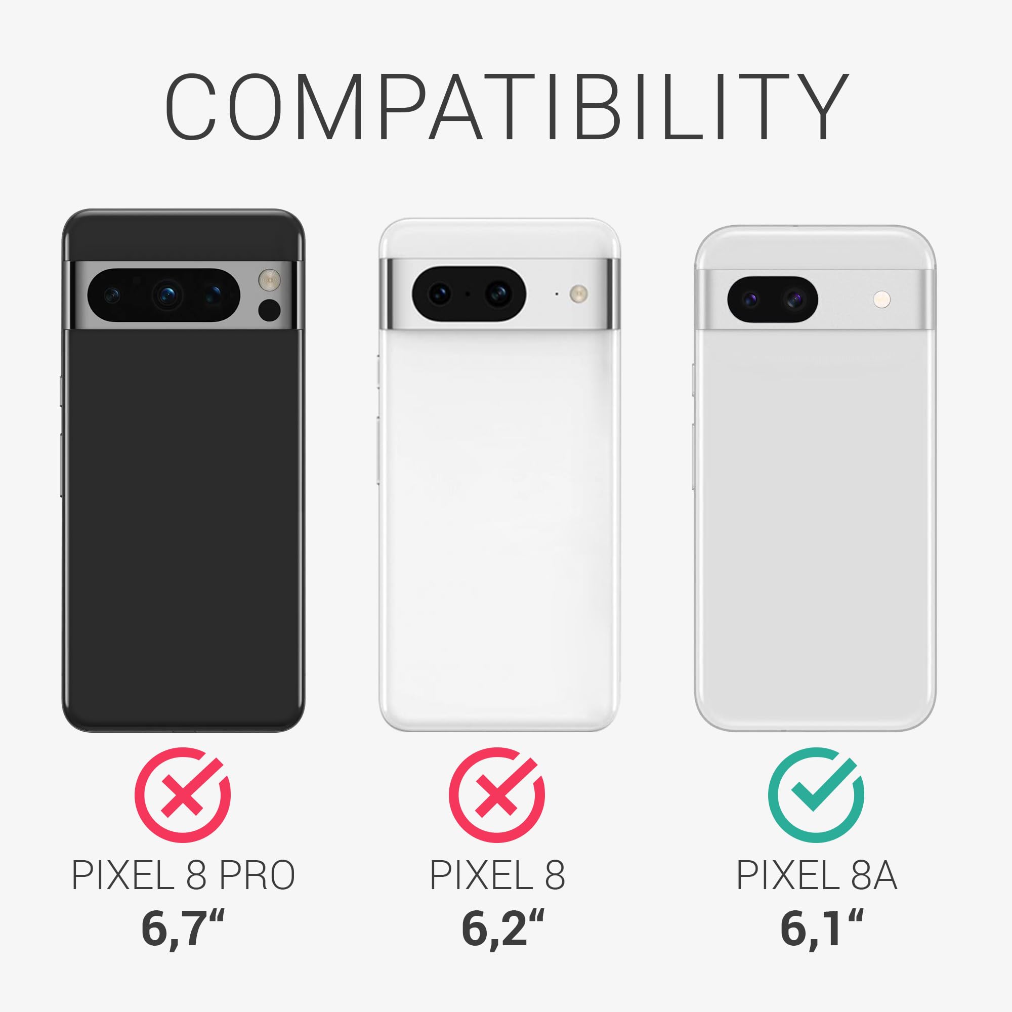 Cover Magnetica con Porta Carte per Google Pixel 7 - Fibra di Carbonio