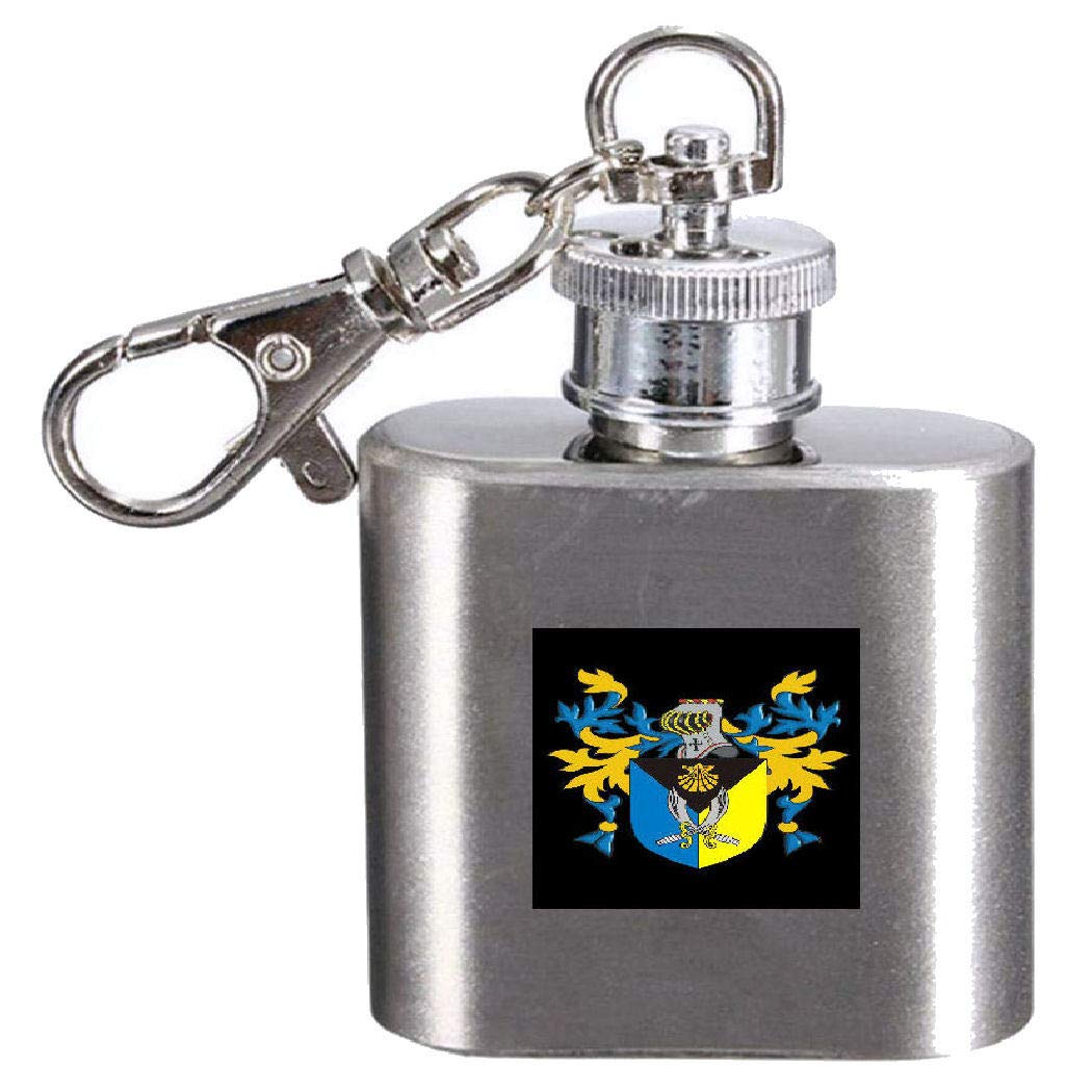 Flasque avec blason Acombe 28,3 ml pour randonnée et partage
