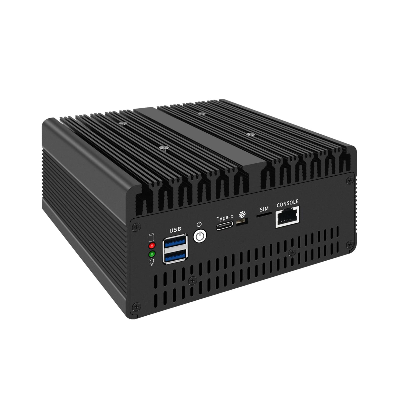 Micro Firewall Appliance Mini PC I7 13620H 4 x 2.5GbE LAN RN06 PFSense Mikrotik OPNsense VPN Router PC Console PCIE x8 for PCIE 3.0 x4 Console 8G RAM 256G SSD