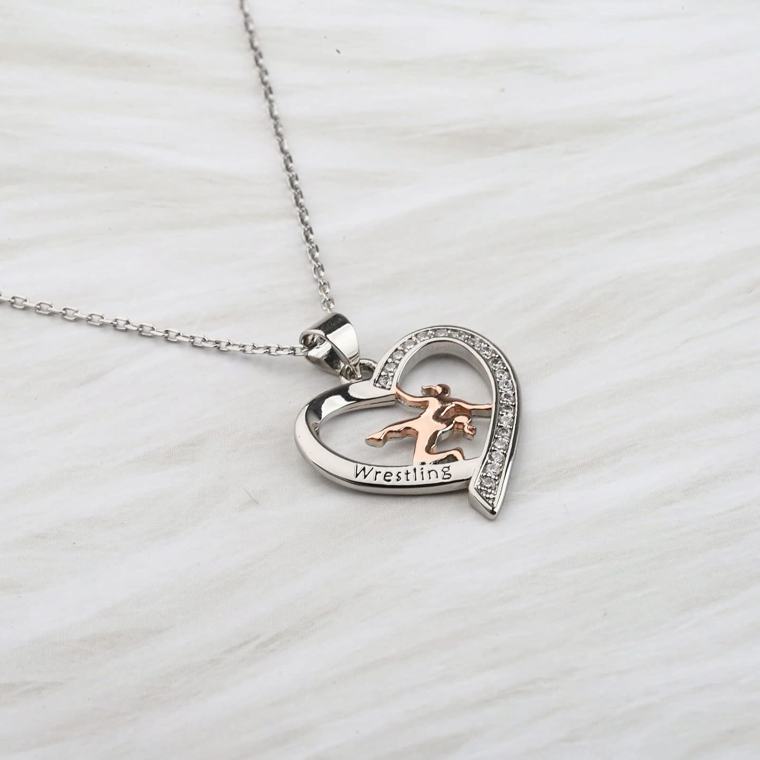 BNQL Women's Wrestling Necklace - Inspirational Jewelry Gift - Image 5