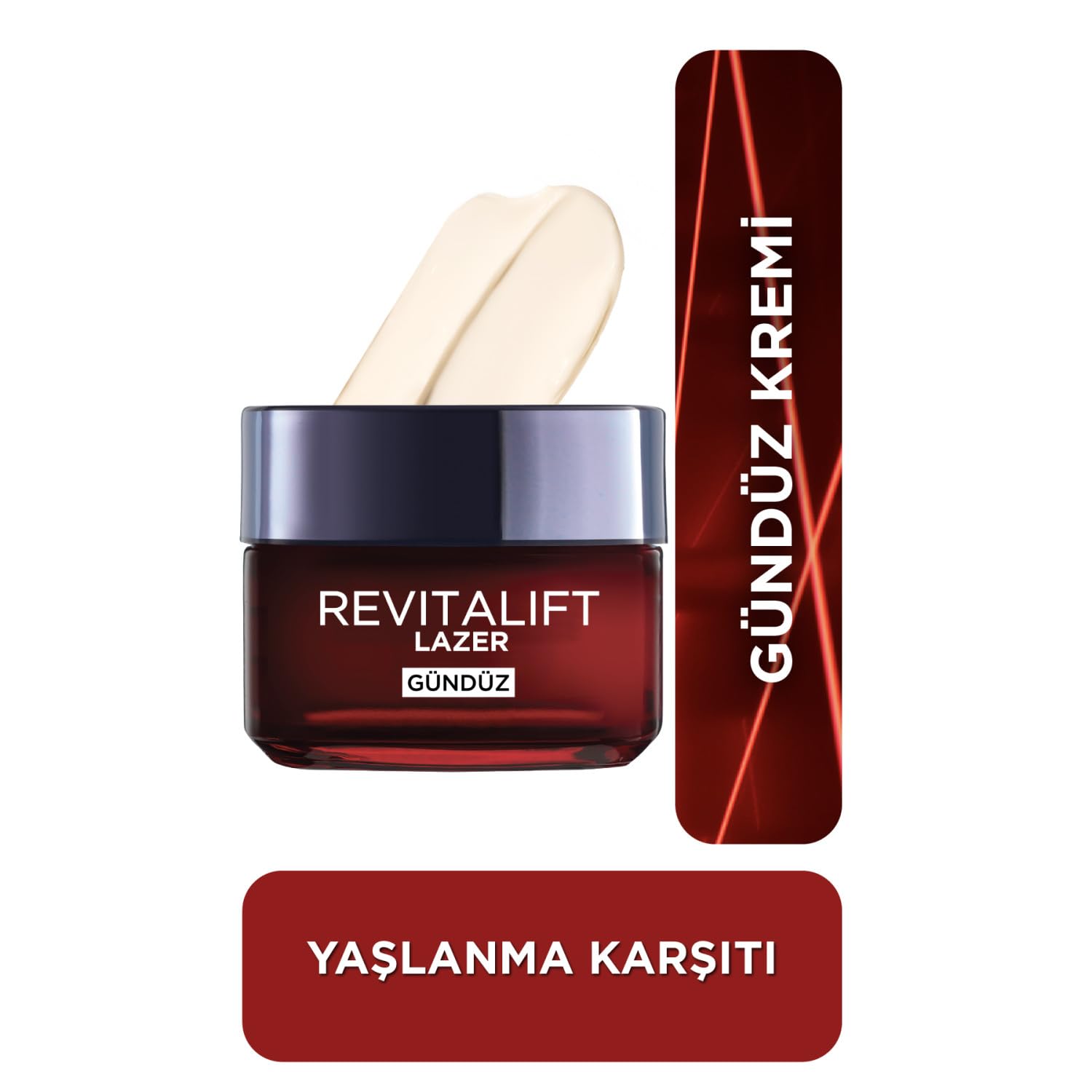 L'Oreal Paris Revitalift Lazer X3 Yoğun Yaşlanma Karşıtı Gündüz Bakım Kremi 50 ml