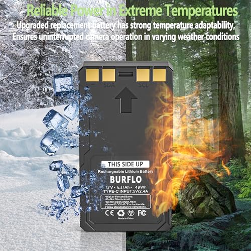 LIT-22 Battery for Spypoint Flex M, M2, S, Plus, G36 Dark Trail Camera by Burflo - Used condition - Image 5