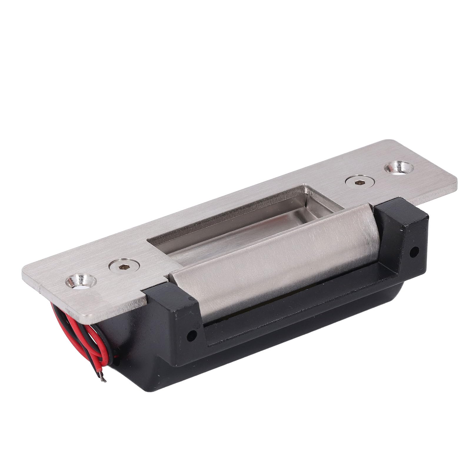 Cocoarm Gâche Électrique Acier Inox 12V NC/NO
