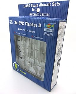Trumpeter 1/350 Su27K Flanker D Aircraft Set for Carrier Kuznetsov (6-Box)