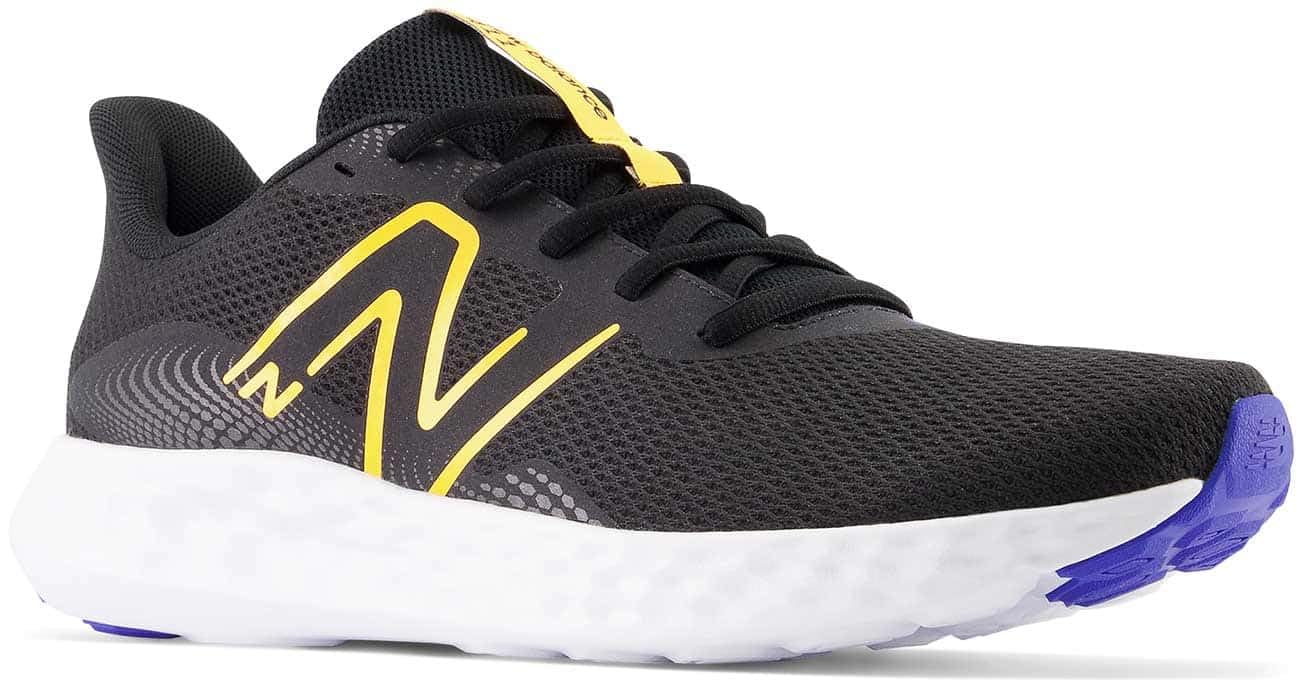 New Balance 411v3, Zapatillas Hombre, Black, 40.5 EU