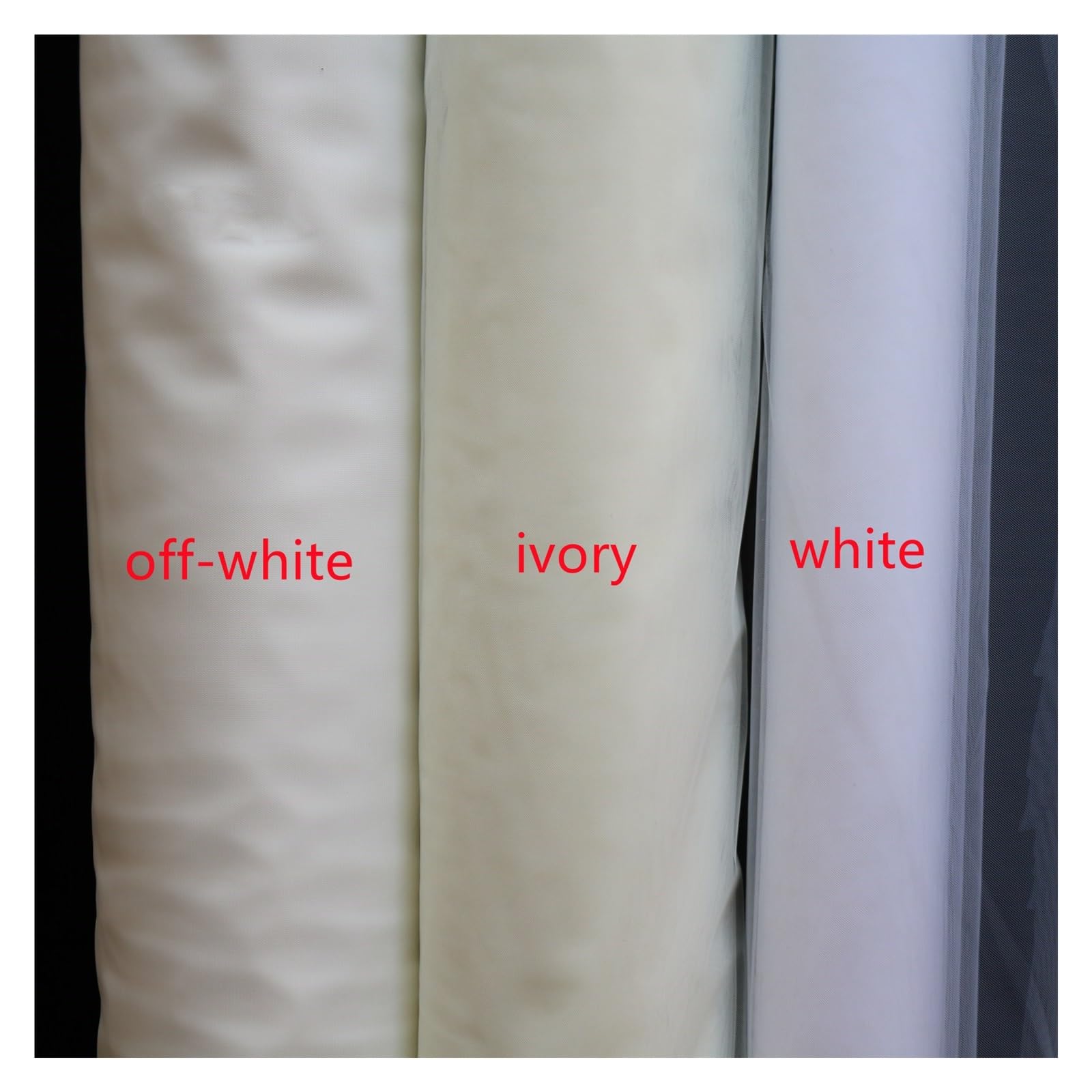 Eleganter weißer Elfenbein-Kathedralen-Hochzeitsschleier, wellenförmige Spitze, Brautschleier, 3 m, 4 m, 5 m, mit Kamm-Zubehör(WHITE,500cm)