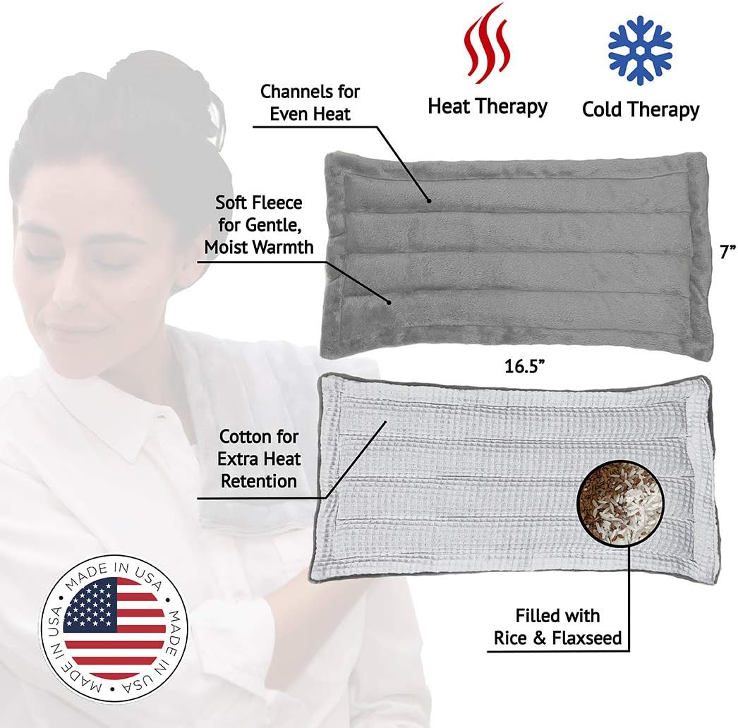 Exсluѕіvе Dіѕсоunt 60% Prісе Heating Pad Solutions Microwavable Buddy - Portable Heating Pad for Cramps, Arthritis, Joints Pain, Soring Muscles & Aching Feet | Versatile Reusable Microwavable Hot Pack for Natural Pain Relief
