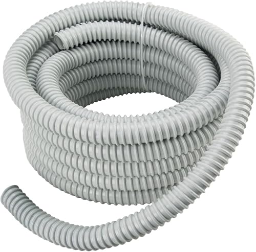 Gaine spiralée, diamètre 25 mm, longueur 30 mètres, gris,…