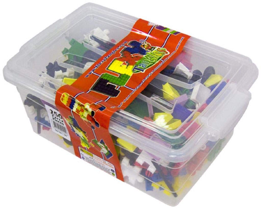 Matrax 250 Pieces Flexy Tangles - Plastic Container